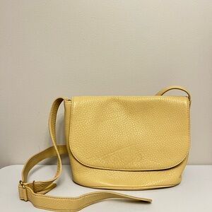 Vintage Coach Sonoma chamois flap crossbody bag